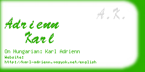 adrienn karl business card